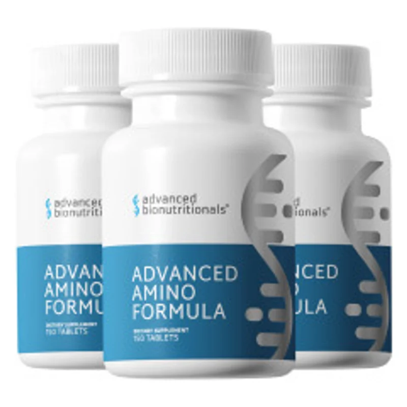 Advanced Amino Formula Natural Men's Wellness Formula — 3 Bottle / 90 Day Pack